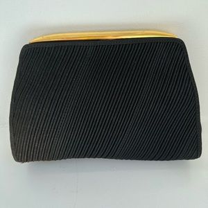 Black Clutch Purse Vintage De Vecchi By Hamilton Hodge Clutch Purse